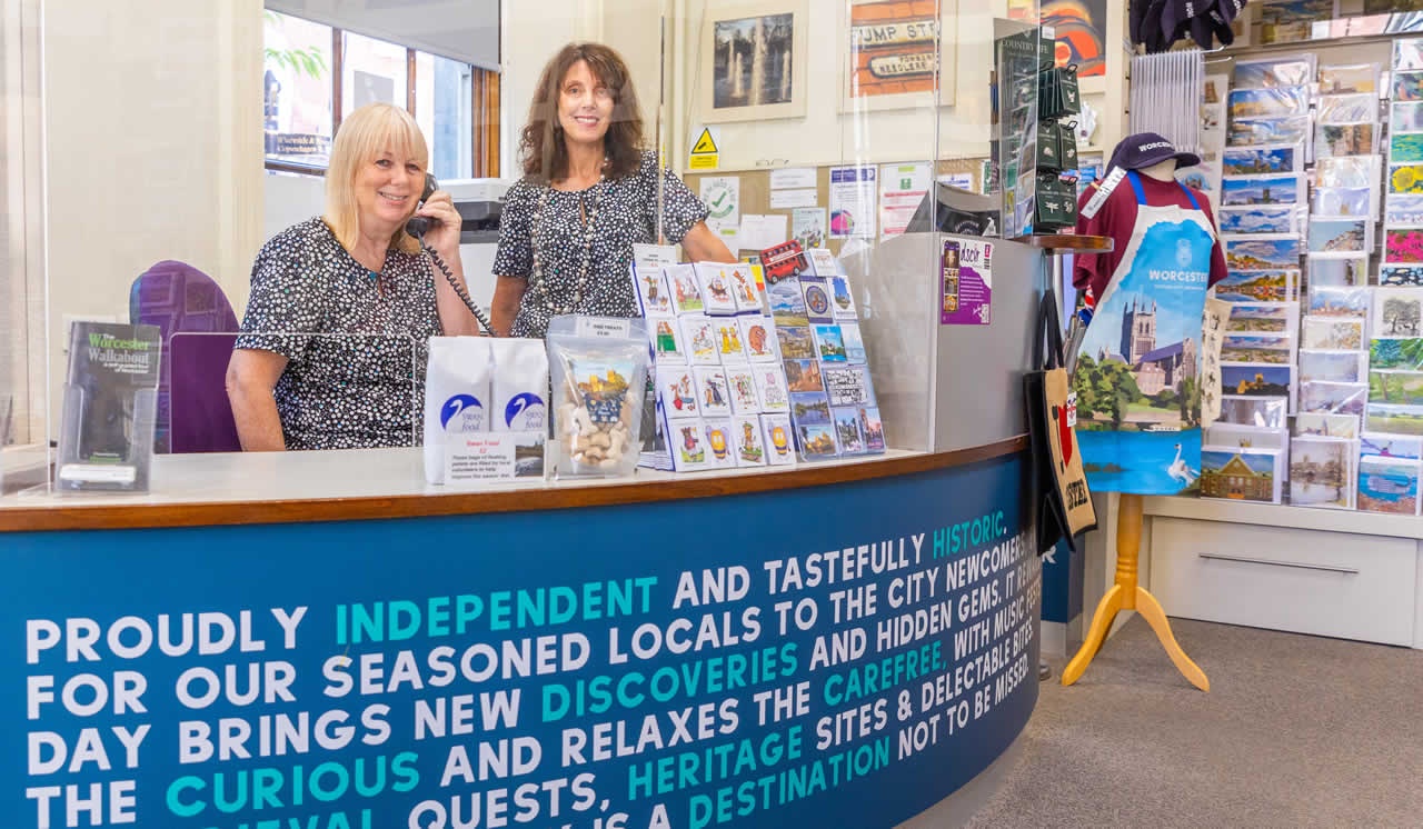 Worcester Tourist Information Centre Reception